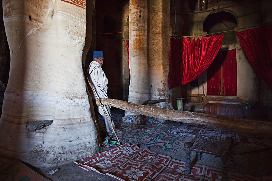 96   Debre Mariam Korkor rock hewn church. Ethiopia
